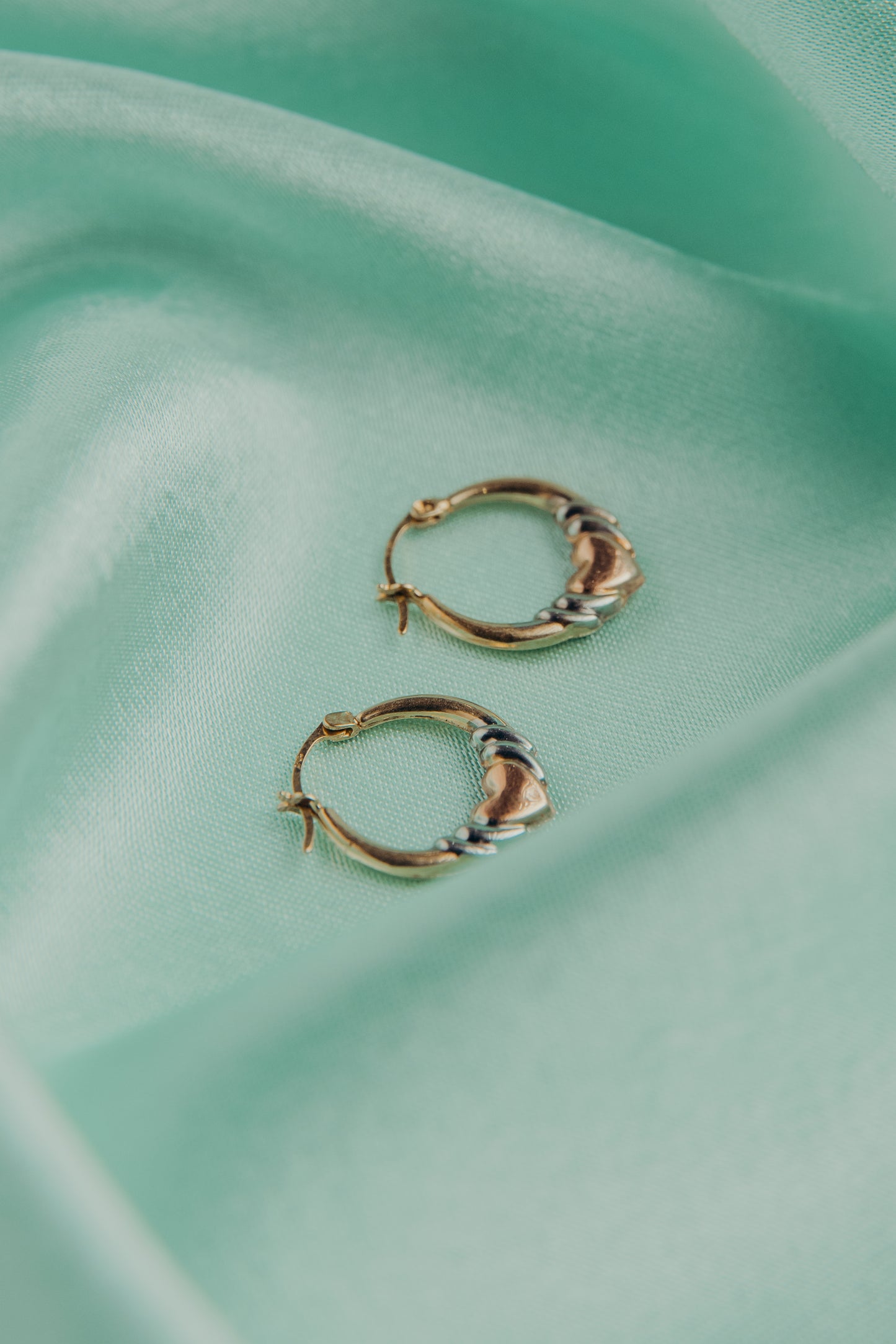 Argolla corazón de oro