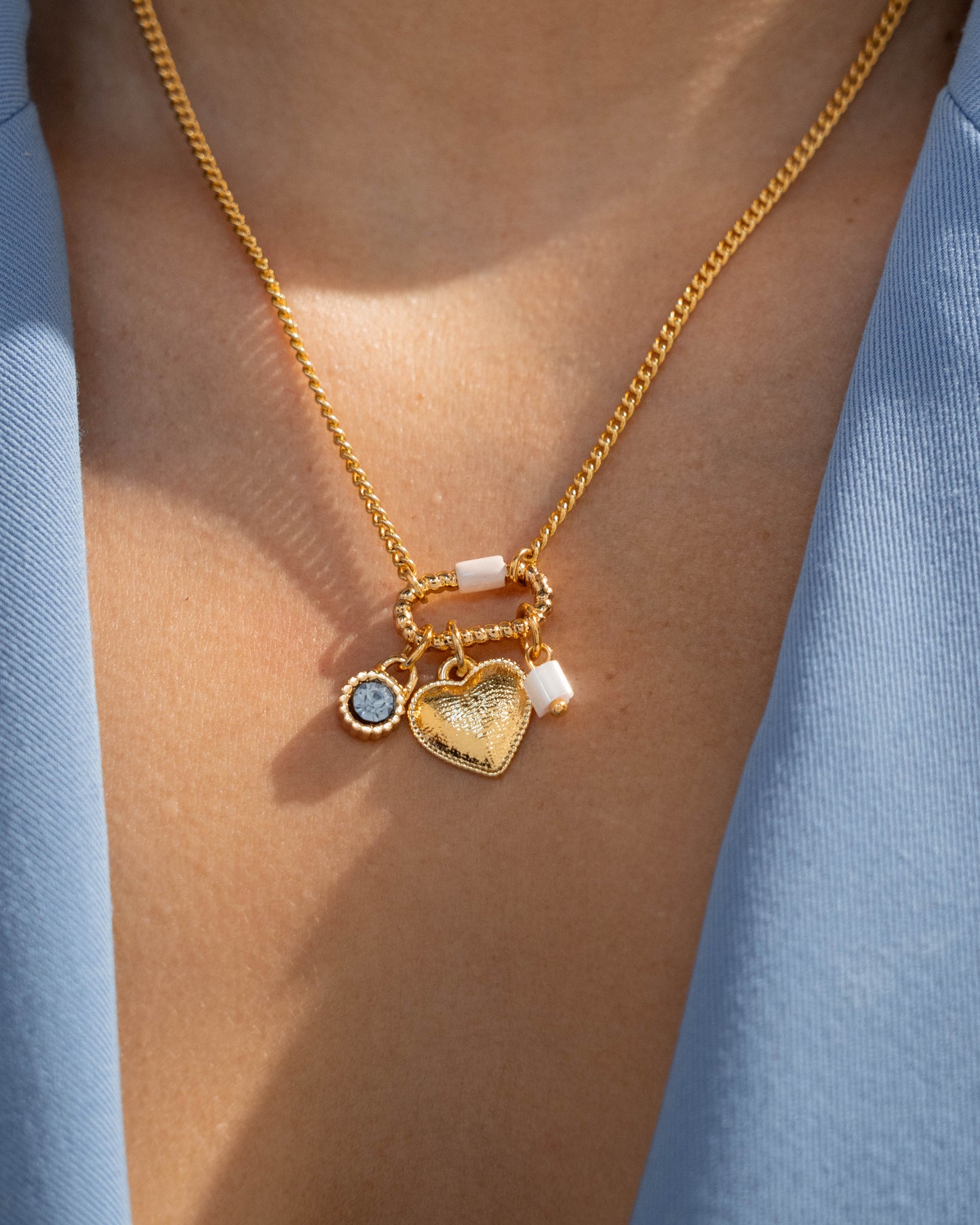 Collar Broche Cristal
