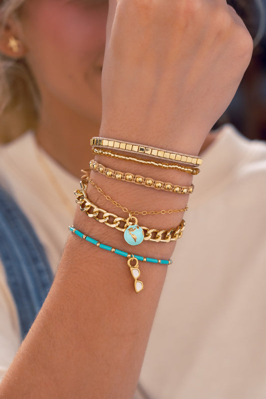 Set pulsera around the world